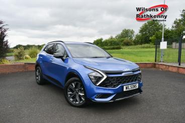 SPOTICAR Kia Sportage 1.6 H T-gdi Gt-line Auto Euro 6 (s/s) 5dr Used Car - Suv Hybrid Blue - Ballymena County Antrim - 1200633882_1