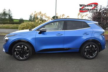 SPOTICAR Kia Sportage 1.6 Crdi Mhev Gt-line Dct Euro 6 (s/s) 5dr Used Car - Suv Hybrid Blue - Ballymena County Antrim - 1200633885_2