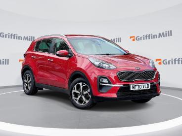 SPOTICAR Kia Sportage 1.6 T-gdi 2 Awd Euro 6 (s/s) 5dr Used Car - Suv Petrol Red - Pontypridd - 1200638497_1