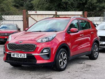 SPOTICAR Kia Sportage 1.6 T-gdi 2 Awd Euro 6 (s/s) 5dr Used Car - Suv Petrol Red - Pontypridd - 1200638497_3