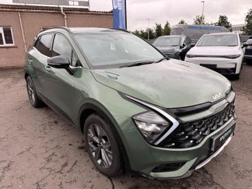 SPOTICAR Kia Sportage 1.6 H T-gdi Gt-line Auto Euro 6 (s/s) 5dr Used Car - Suv Hybrid Green - Forfar - 1200639402_1