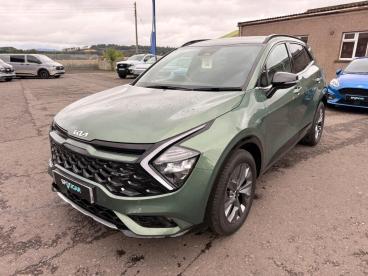 SPOTICAR Kia Sportage 1.6 H T-gdi Gt-line Auto Euro 6 (s/s) 5dr Used Car - Suv Hybrid Green - Forfar - 1200639402_4