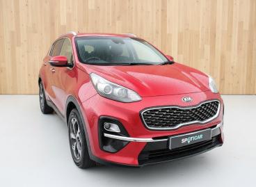 SPOTICAR Kia Sportage 1.6 Crdi 2 Dct Euro 6 (s/s) 5dr Used Car - Suv Diesel Red - Lichfield - 1200641380_1