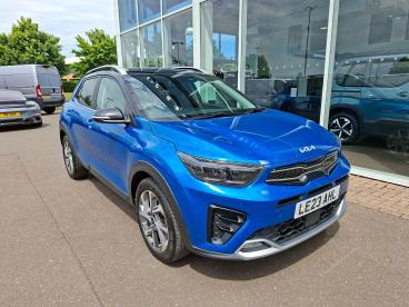 SPOTICAR Kia Stonic 1.0 T-gdi Mhev Gt-line S Euro 6 (s/s) 5dr Used Car - Suv Hybrid Blue - Boston - 1200519968_1
