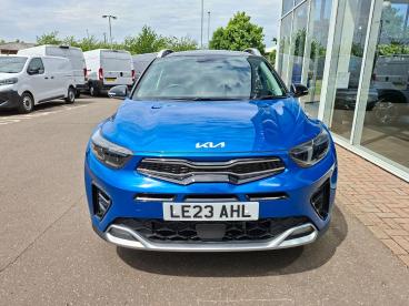 SPOTICAR Kia Stonic 1.0 T-gdi Mhev Gt-line S Euro 6 (s/s) 5dr Used Car - Suv Hybrid Blue - Boston - 1200519968_5