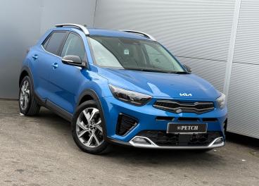 SPOTICAR Kia Stonic 1.0 T-gdi Gt-line Dct Euro 6 (s/s) 5dr Used Car - Suv Petrol Blue - Darlington - 1200545166_1