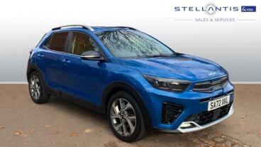 SPOTICAR Kia Stonic 1.0 T-gdi Mhev Gt-line Dct Euro 6 (s/s) 5dr Used Car - Suv Hybrid Blue - Hatfield - 1200550511_1
