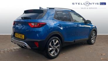 SPOTICAR Kia Stonic 1.0 T-gdi Mhev Gt-line Dct Euro 6 (s/s) 5dr Used Car - Suv Hybrid Blue - Hatfield - 1200550511_3