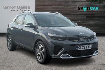 SPOTICAR Kia Stonic 1.0 T-gdi Mhev Gt-line Dct Euro 6 (s/s) 5dr Used Car - Suv Hybrid Grey - Northallerton - 1200551318_1