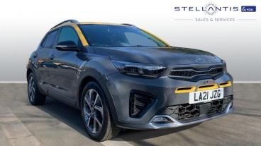 SPOTICAR Kia Stonic 1.0 T-gdi Mhev Gt-line S Euro 6 (s/s) 5dr Used Car - Suv Hybrid Grey - Walton On Thames - 1200582579_1