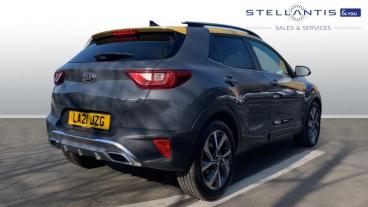 SPOTICAR Kia Stonic 1.0 T-gdi Mhev Gt-line S Euro 6 (s/s) 5dr Used Car - Suv Hybrid Grey - Walton On Thames - 1200582579_3
