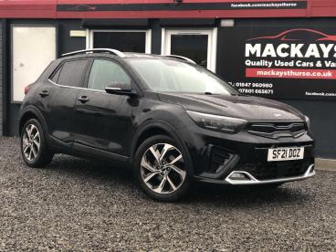 SPOTICAR Kia Stonic 1.0 T-gdi Mhev Gt-line Euro 6 (s/s) 5dr Used Car - Suv Hybrid Black - Inverness - 1200592696_1
