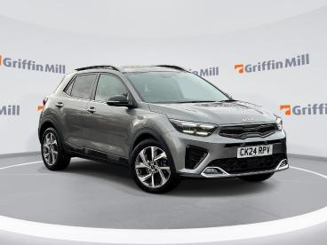 SPOTICAR Kia Stonic 1.0 T-gdi Mhev Gt-line S Dct Euro 6 (s/s) 5dr Used Car - Suv Hybrid Grey - Pontypridd - 1200593604_1