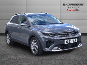 SPOTICAR Kia Stonic 1.0 T-gdi Gt-line Dct Euro 6 (s/s) 5dr Used Car - Suv Petrol Grey - Bangor - 1200597161_1