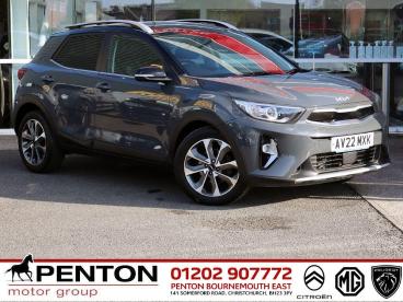 SPOTICAR Kia Stonic 1.0 T-gdi Mhev Connect Dct Euro 6 (s/s) 5dr Used Car - Suv Hybrid Grey - Christchurch - 1200597432_1