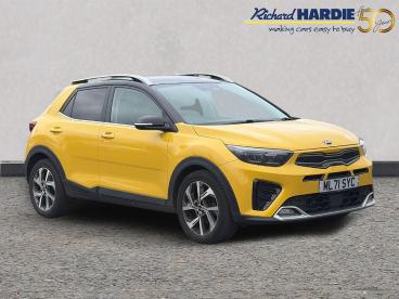 SPOTICAR Kia Stonic 1.0 T-gdi Mhev Gt-line S Euro 6 (s/s) 5dr Used Car - Suv Hybrid Yellow - Ashington - 1200604562_1