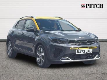 SPOTICAR Kia Stonic 1.0 T-gdi Mhev Gt-line S Euro 6 (s/s) 5dr Used Car - Suv Hybrid Grey - Darlington - 1200607451_1