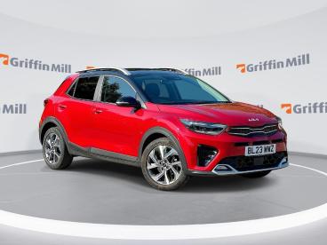 SPOTICAR Kia Stonic 1.0 T-gdi Mhev Gt-line S Dct Euro 6 (s/s) 5dr Used Car - Suv Hybrid Red - Pontypridd - 1200614599_1