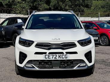 SPOTICAR Kia Stonic 1.0 T-gdi Mhev Gt-line Euro 6 (s/s) 5dr Used Car - Suv Hybrid White - Pontypridd - 1200617820_2