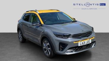 SPOTICAR Kia Stonic 1.0 T-gdi Mhev Gt-line S Euro 6 (s/s) 5dr Used Car - Suv Hybrid Grey - Walton On Thames - 1200619048_1