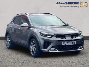 SPOTICAR Kia Stonic 1.0 T-gdi Mhev Gt-line S Dct Euro 6 (s/s) 5dr Used Car - Suv Hybrid Grey - Ashington - 1200621907_1