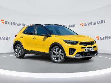 SPOTICAR Kia Stonic 1.0 T-gdi Mhev Gt-line S Dct Euro 6 (s/s) 5dr Used Car - Suv Hybrid Yellow - Pontypridd - 1200626327_1
