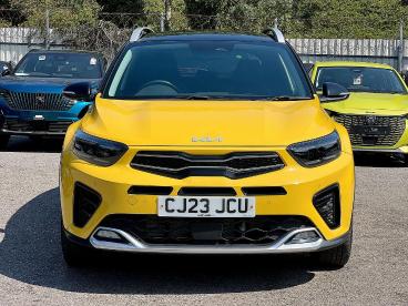 SPOTICAR Kia Stonic 1.0 T-gdi Mhev Gt-line S Dct Euro 6 (s/s) 5dr Used Car - Suv Hybrid Yellow - Pontypridd - 1200626327_2