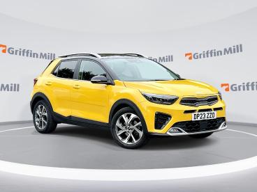 SPOTICAR Kia Stonic 1.0 T-gdi Mhev Gt-line S Dct Euro 6 (s/s) 5dr Used Car - Suv Hybrid Yellow - Pontypridd - 1200626331_1