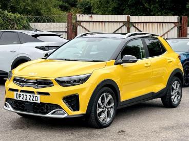 SPOTICAR Kia Stonic 1.0 T-gdi Mhev Gt-line S Dct Euro 6 (s/s) 5dr Used Car - Suv Hybrid Yellow - Pontypridd - 1200626331_3