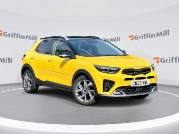SPOTICAR Kia Stonic 1.0 T-gdi Mhev Gt-line S Euro 6 (s/s) 5dr Used Car - Suv Hybrid Yellow - Pontypridd - 1200627337_1