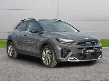 SPOTICAR Kia Stonic 1.0 T-gdi Mhev Gt-line S Dct Euro 6 (s/s) 5dr Used Car - Suv Hybrid Grey - Selby - 1200629405_1