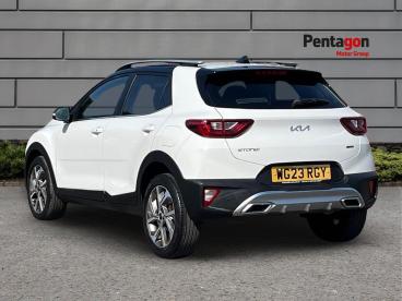 SPOTICAR Kia Stonic 1.0 T-gdi Mhev Gt-line S Euro 6 (s/s) 5dr Used Car - Suv Hybrid White - Lincoln - 1200632382_2