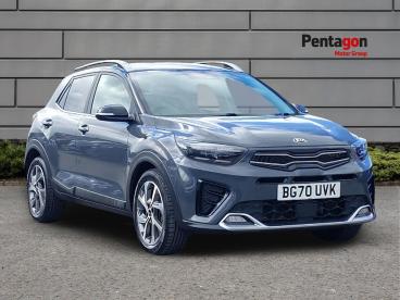 SPOTICAR Kia Stonic 1.0 T-gdi Mhev Gt-line S Dct Euro 6 (s/s) 5dr Used Car - Suv Hybrid Grey - Burton-on-trent - 1200634151_1
