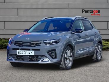 SPOTICAR Kia Stonic 1.0 T-gdi Mhev Gt-line S Dct Euro 6 (s/s) 5dr Used Car - Suv Hybrid Grey - Burton-on-trent - 1200634151_3