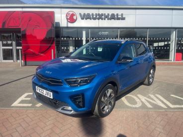 SPOTICAR Kia Stonic 1.0 T-gdi Mhev Gt-line Euro 6 (s/s) 5dr Used Car - Suv Hybrid Blue - Melton Mowbray - 1200634226_1