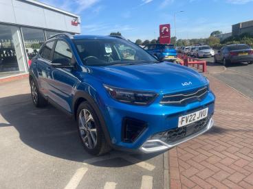 SPOTICAR Kia Stonic 1.0 T-gdi Mhev Gt-line Euro 6 (s/s) 5dr Used Car - Suv Hybrid Blue - Melton Mowbray - 1200634226_3