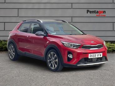 SPOTICAR Kia Stonic 1.0 T-gdi First Edition Euro 6 (s/s) 5dr Used Car - Suv Petrol Red - Sheffield - 1200635498_1
