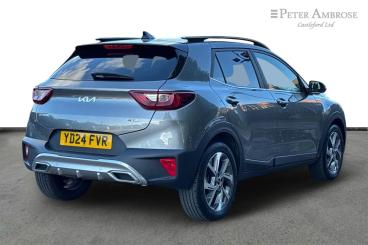 SPOTICAR Kia Stonic 1.0 T-gdi Mhev Gt-line S Dct Euro 6 (s/s) 5dr Used Car - Suv Hybrid Grey - Castleford - 1200638833_3