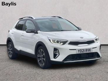 SPOTICAR Kia Stonic 1.0 T-gdi Mhev Connect Dct Euro 6 (s/s) 5dr Used Car - Suv Hybrid White - Evesham - 1200642746_1