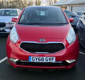 SPOTICAR Kia Venga 1.6 4 Auto Euro 6 5dr Used Car - City Car Petrol Red - Darlington - 1200564710_1