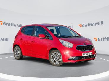 SPOTICAR Kia Venga 1.6 3 Auto Euro 6 5dr Used Car - City Car Petrol Red - Pontypridd - 1200569523_1