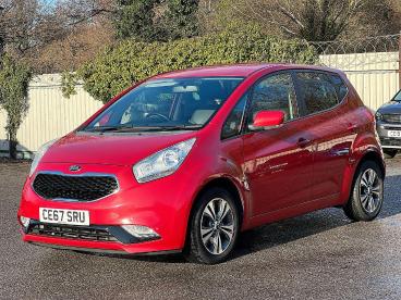 SPOTICAR Kia Venga 1.6 3 Auto Euro 6 5dr Used Car - City Car Petrol Red - Pontypridd - 1200569523_3