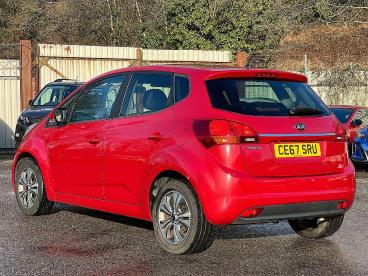 SPOTICAR Kia Venga 1.6 3 Auto Euro 6 5dr Used Car - City Car Petrol Red - Pontypridd - 1200569523_5