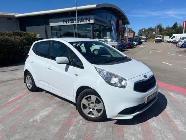 SPOTICAR Kia Venga 1.4 1 Air Euro 6 (s/s) 5dr Used Car - City Car Petrol White - Bodmin - 1200625616_3