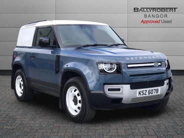 SPOTICAR Land Rover Defender 3.0 D200 Mhev Hard Top Suv Auto 4wd Swb Euro 6 (s/ Used Car - Commercial Vehicle Diesel Blue - Bangor - 1200622336_1