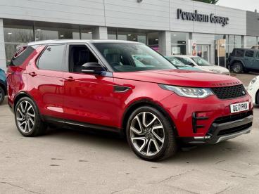 SPOTICAR Land Rover Discovery 3.0 Td V6 Hse Luxury Auto 4wd Euro 6 (s/s) 5dr Used Car - Suv Diesel Red - Chippenham - 1200582954_1