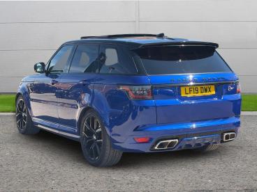 SPOTICAR Land Rover Range Rover Sport 5.0 P575 V8 Svr Auto 4wd Euro 6 (s/s) 5dr Used Car - Suv Petrol Blue - Selby - 1200599251_4