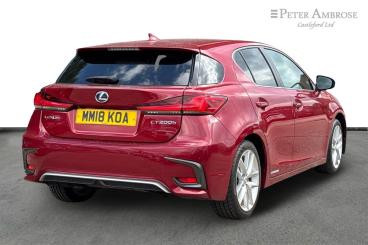 SPOTICAR Lexus Ct 1.8 200h Luxury Cvt Euro 6 (s/s) 5dr Used Car - Saloon Hybrid Red - Castleford - 1200607669_3