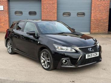 SPOTICAR Lexus Ct 1.8 200h F Sport E-cvt Euro 6 (s/s) 5dr Used Car - Saloon Hybrid Black - Billinghay - 1200622428_1