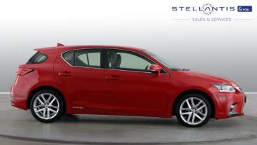 SPOTICAR Lexus Ct 1.8 200h Se (plus Pack) Cvt Euro 6 (s/s) 5dr Used Car - Saloon Hybrid Red - Birmingham - 1200640845_4